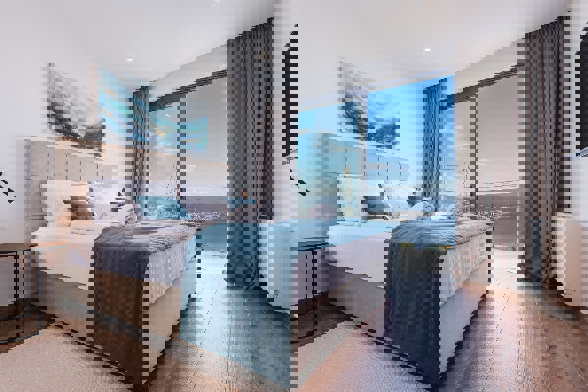 Villa con piscina e vista sul Golfo del Quarnero