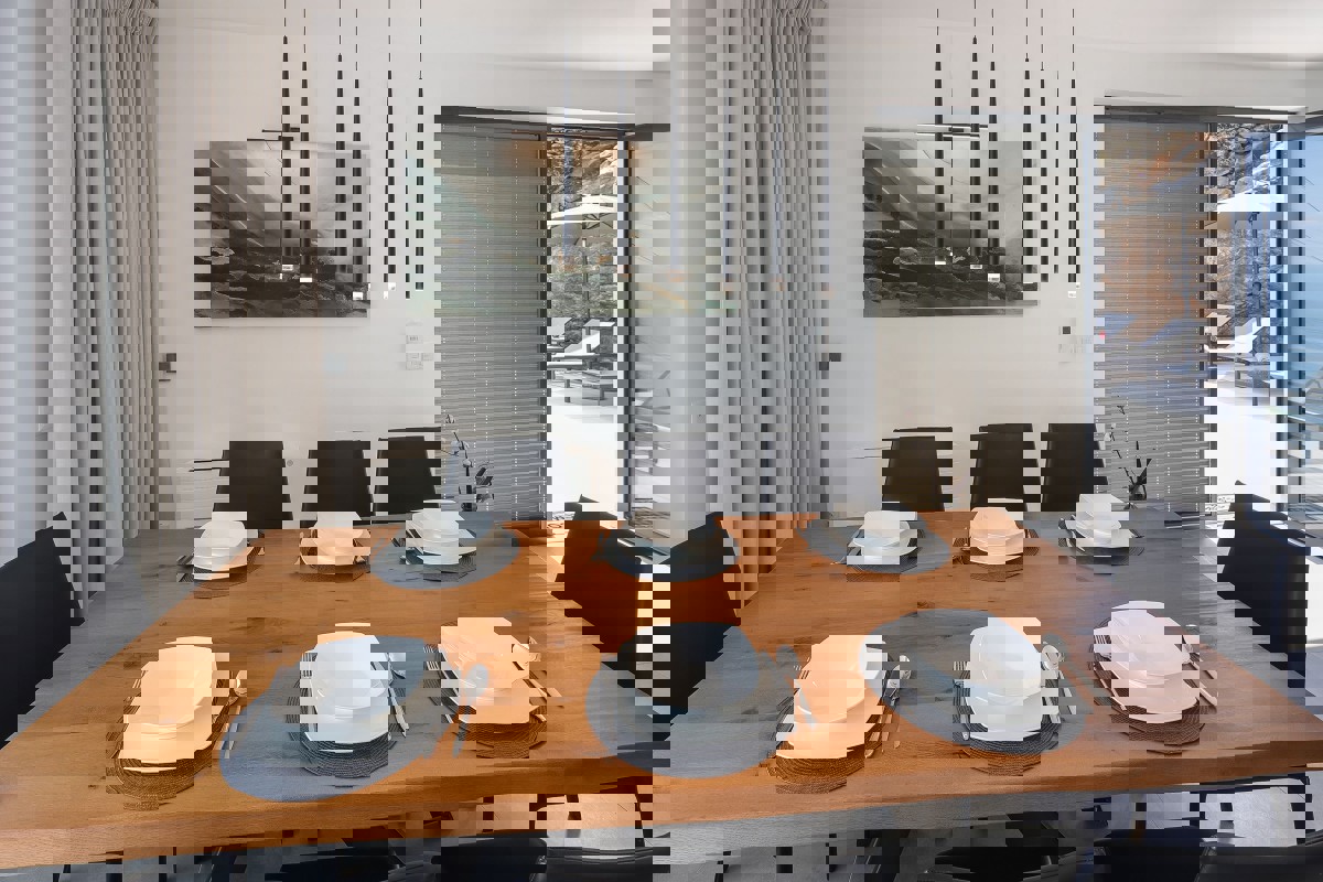 Villa con piscina e vista sul Golfo del Quarnero