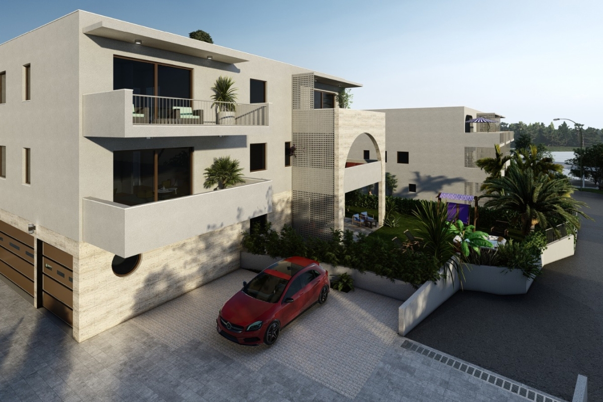 Appartamento di nuova costruzione a Ciovo con vista mare