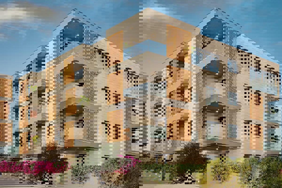 Bilocale al primo piano di un nuovo edificio