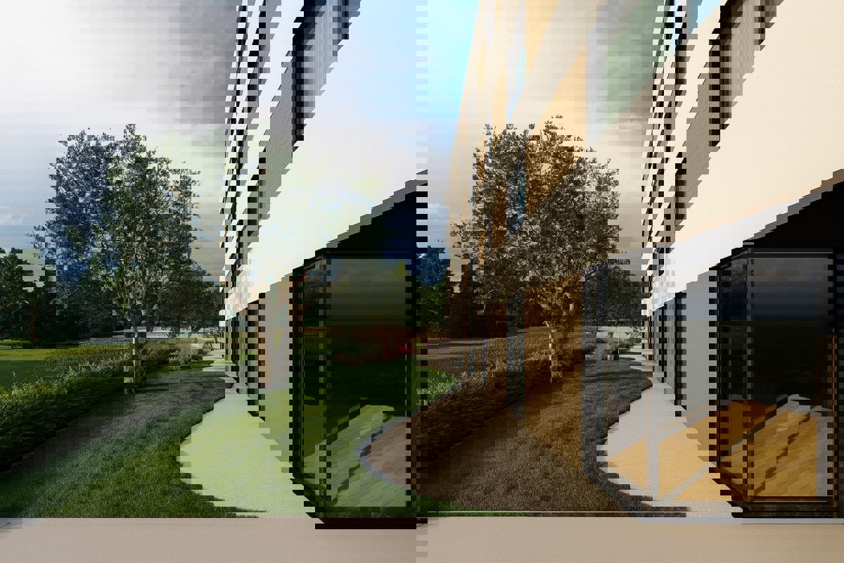 Spazio commerciale con open space e servizi igienici completi