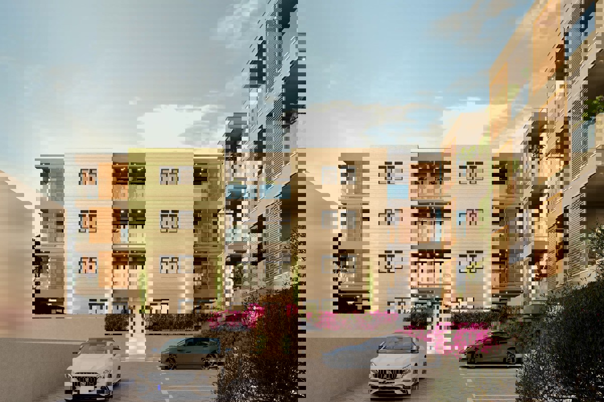 Moderno appartamento con due camere da letto al secondo piano