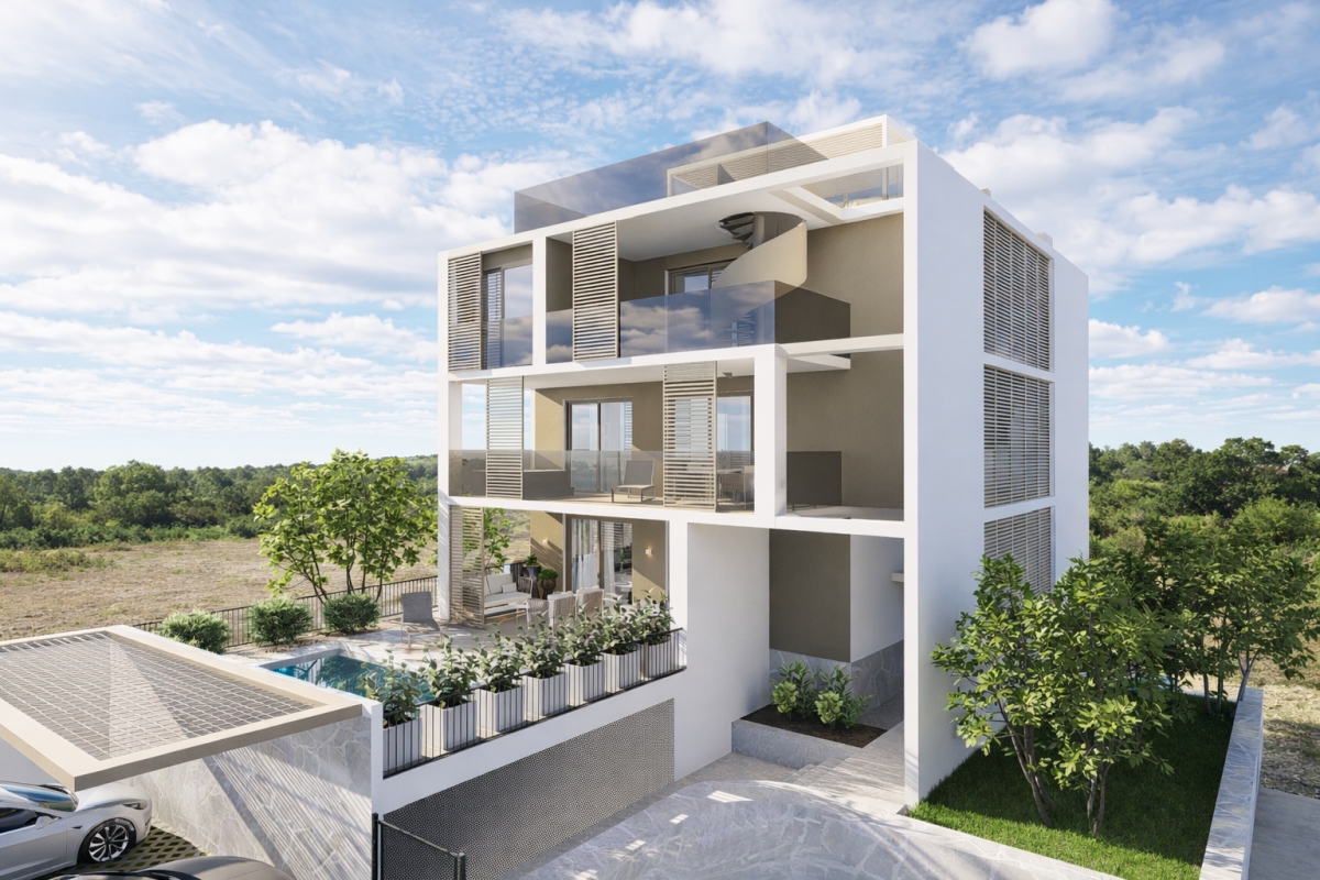 Appartamento con due camere da letto con vista mare