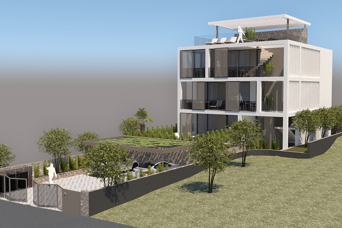 Appartamento con due camere da letto con vista mare