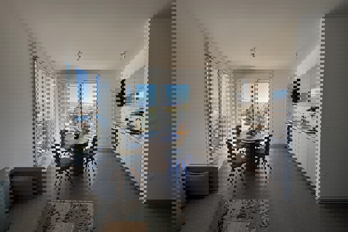 Attico con vista mare e terrazza panoramica