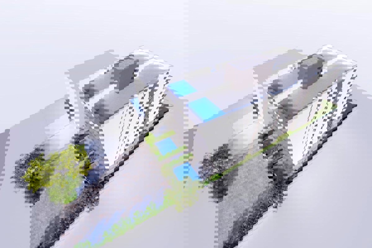 Appartamento di lusso in un nuovo edificio con piscina