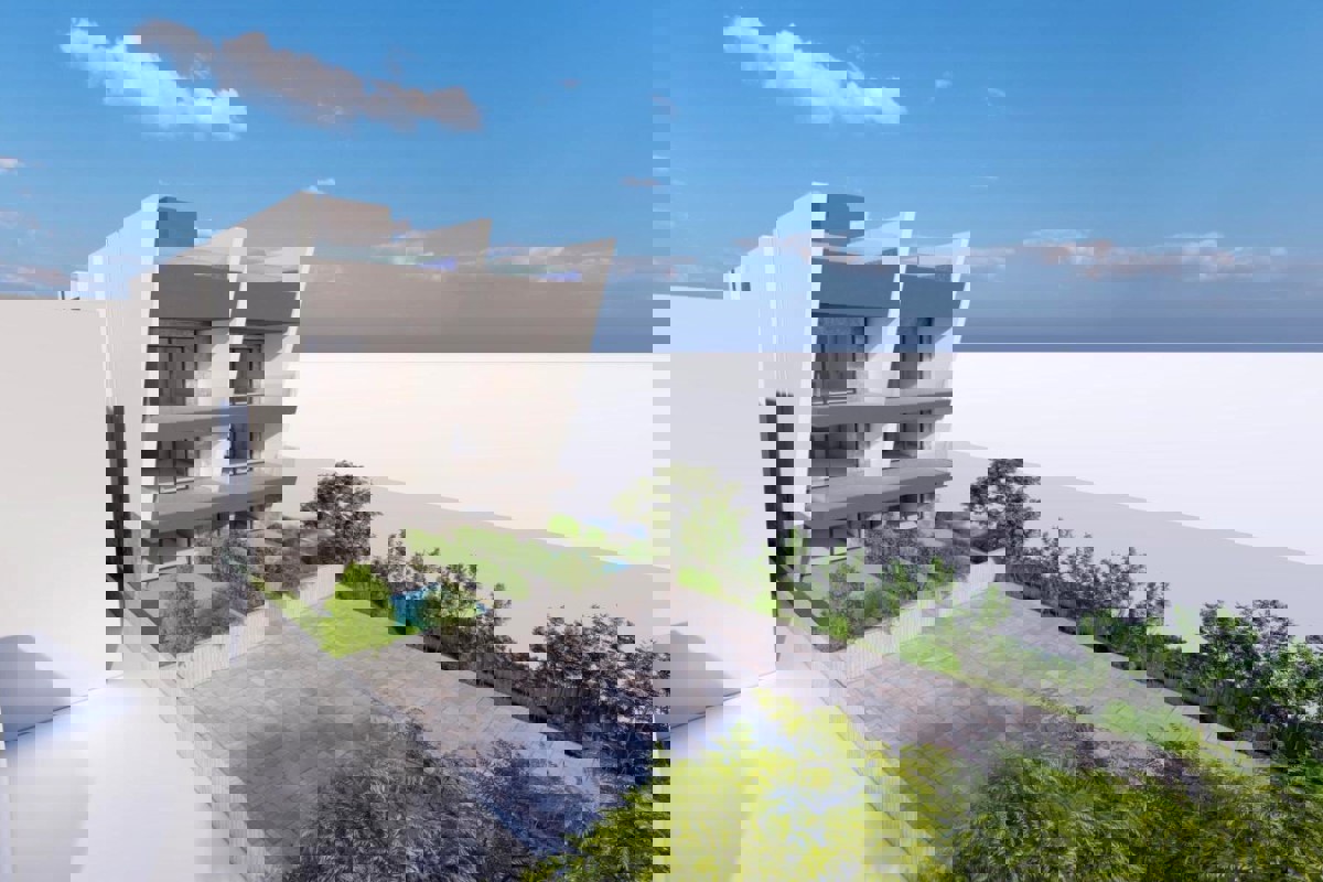 Appartamento di lusso in un nuovo edificio con piscina