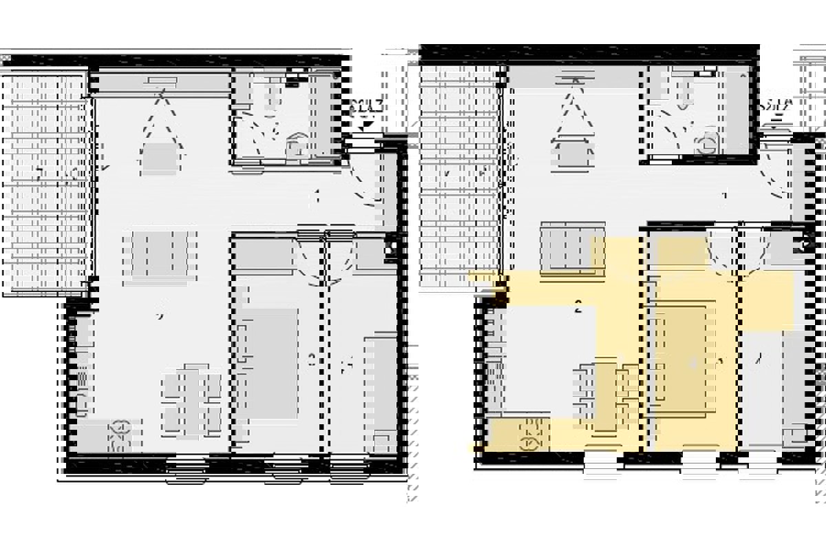 Appartamento bilocale con vista mare