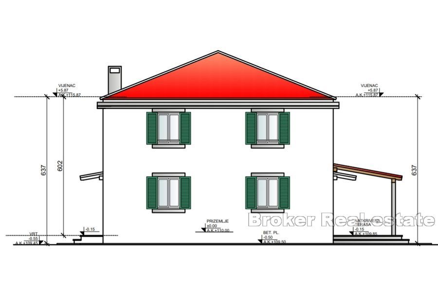 Terreno edificabile con vista mare