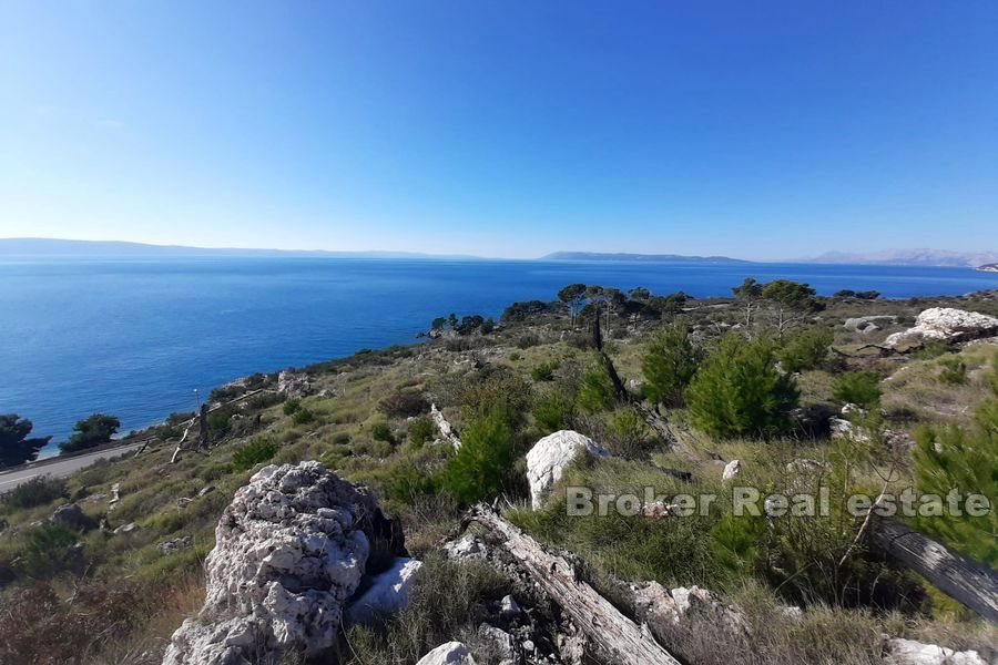 Terreno edificabile con vista panoramica sul mare