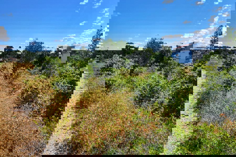 Terreno edificabile con vista sul mare aperto in vendita