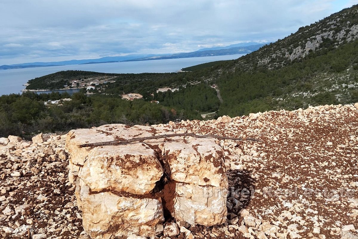 Terreno attraente in riva al mare