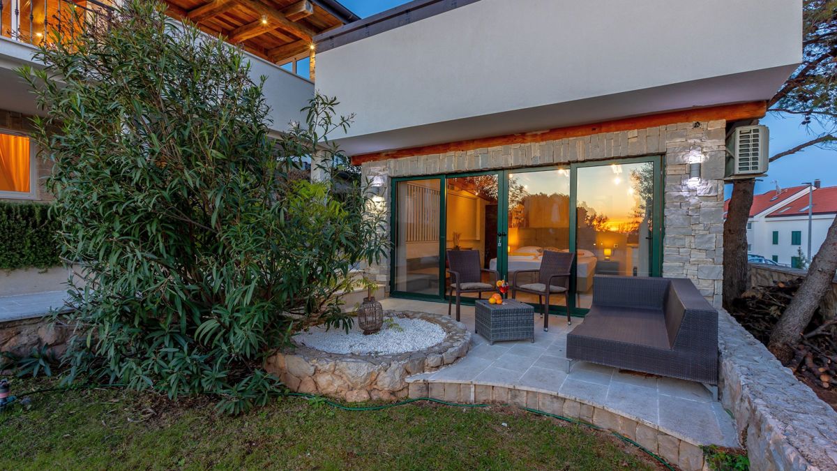 Villa con vista mare aperta