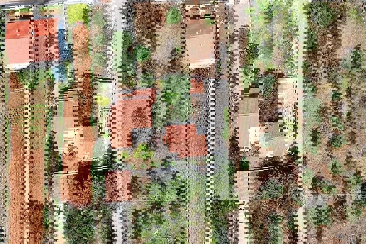 Due case indipendenti con un ampio giardino