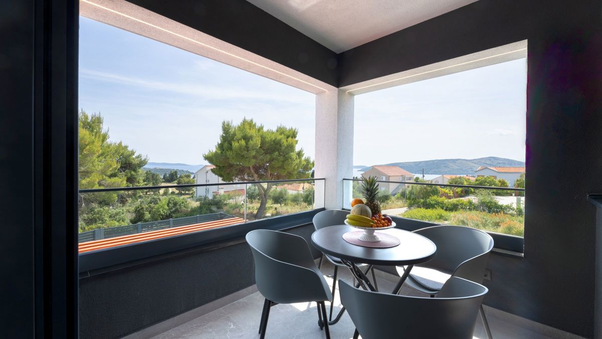 Lussuosa villa con vista mare