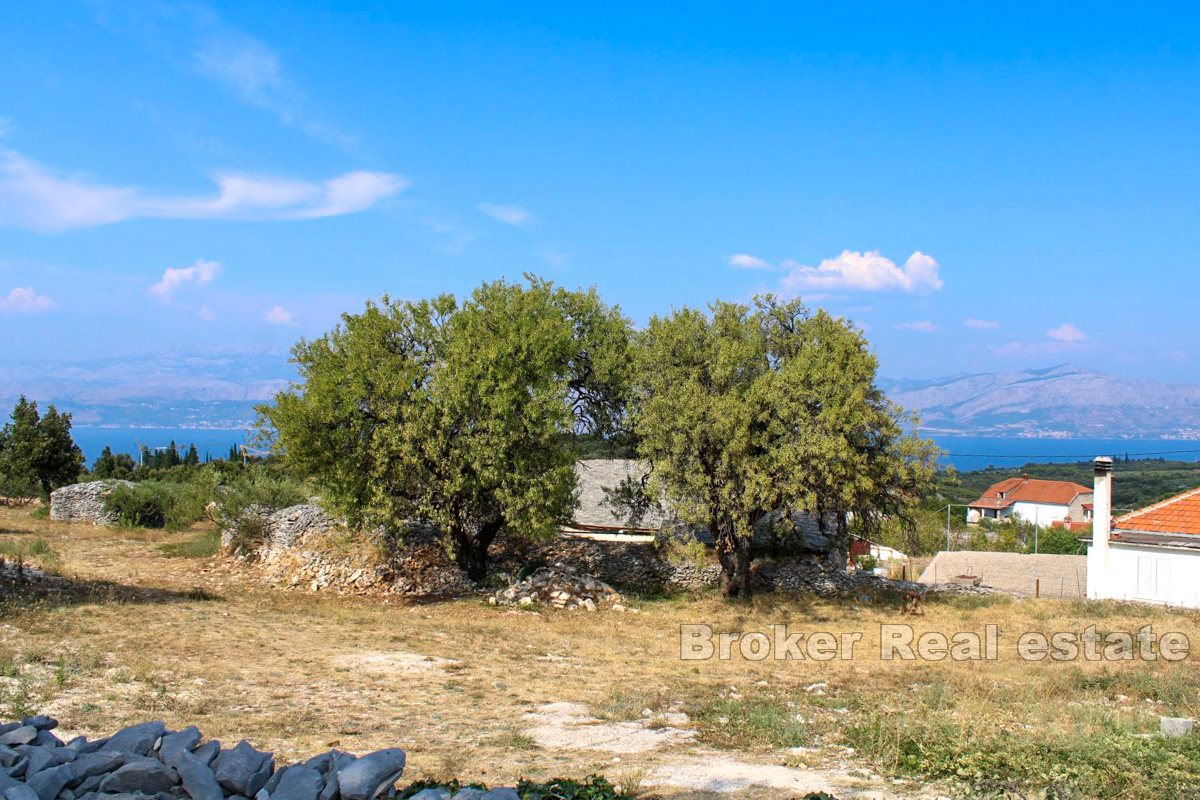 Terreno edificabile con vista mare