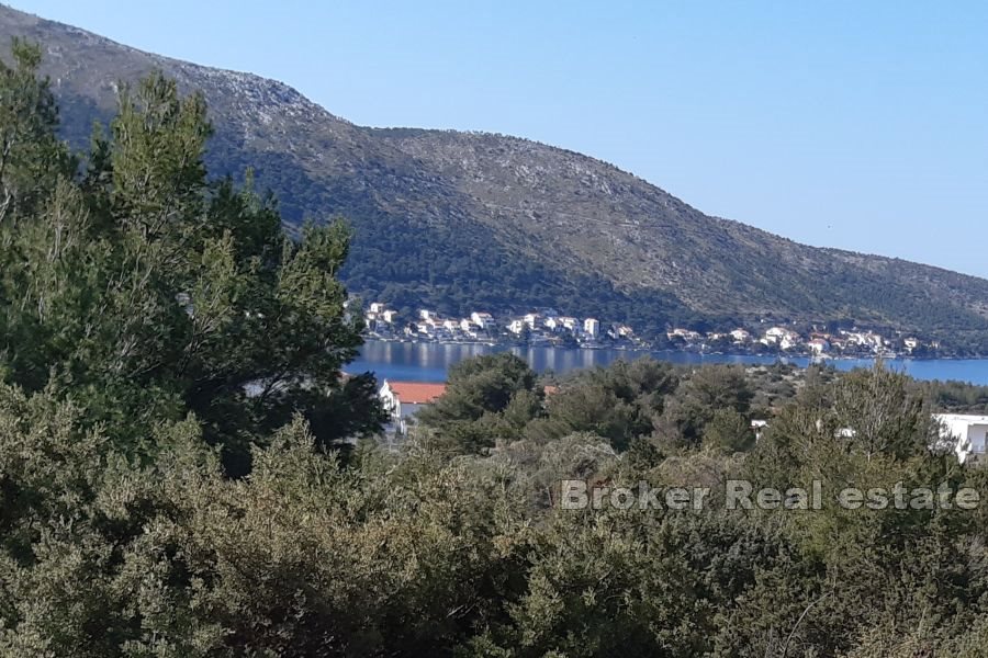 Terreno edificabile con vista mare