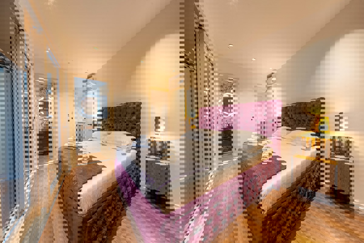 Villa moderna con piscina vicino a Spalato