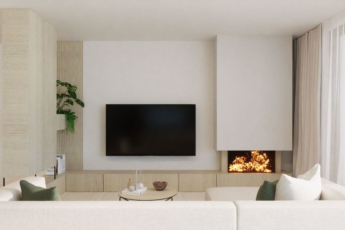 Lussuoso appartamento con piscina in prima fila sul mare