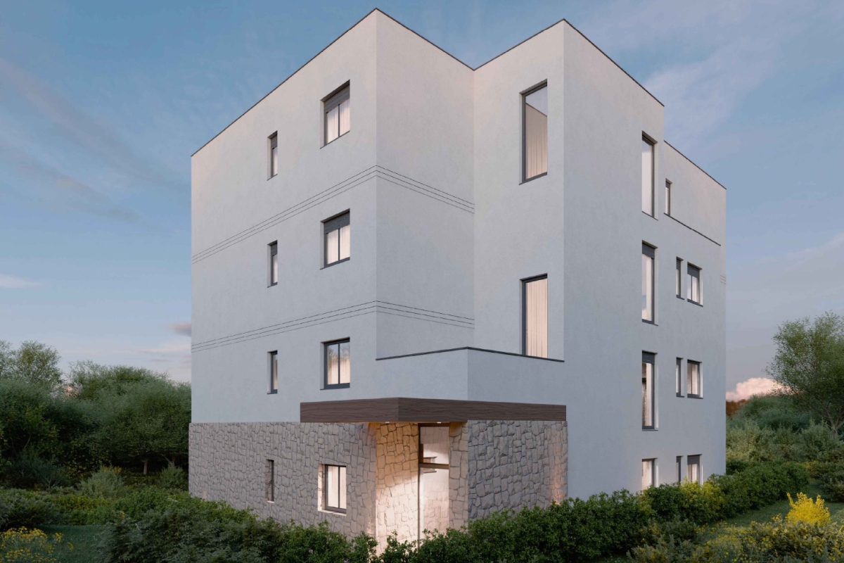 Moderno appartamento con vista mare in un nuovo edificio