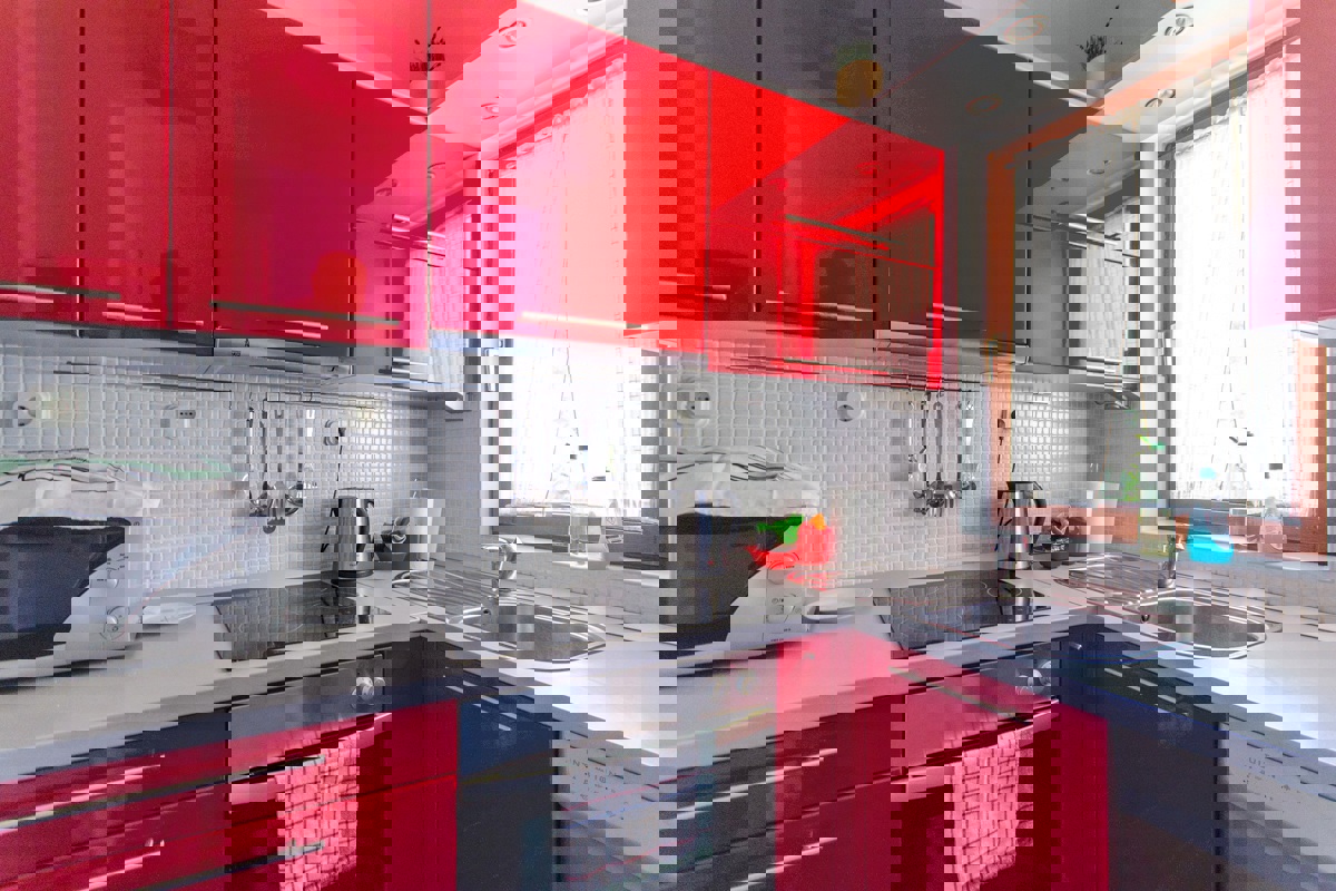 Palazzina con piscina