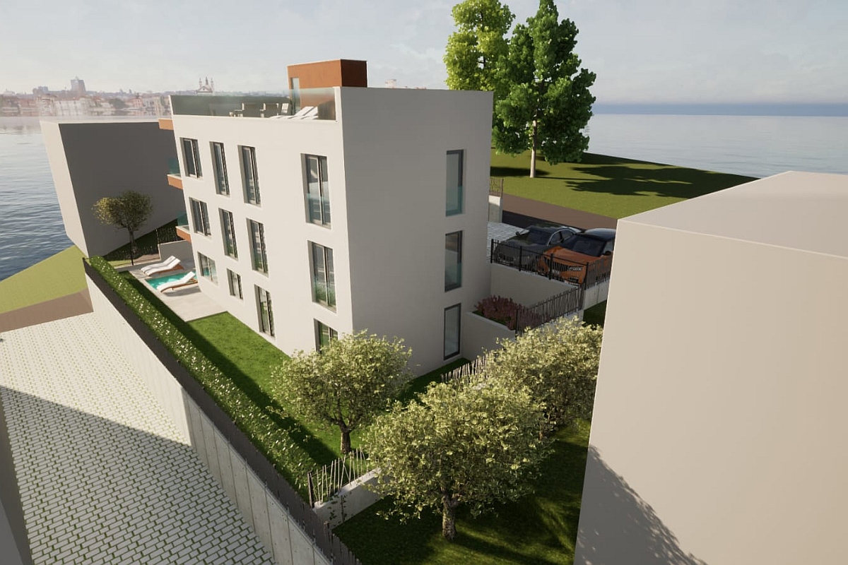 Comodo appartamento con tre camere da letto in un nuovo edificio