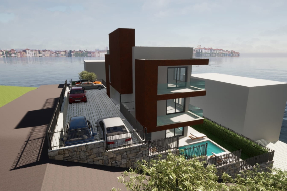 Confortevole attico con vista mare