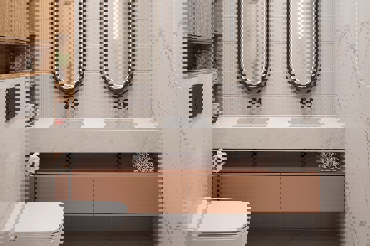 Uno splendido appartamento duplex in prima fila sul mare con piscina privata