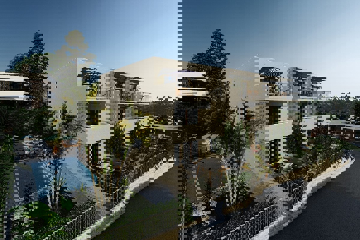 Appartamento in un nuovo edificio a Ciovo con vista mare