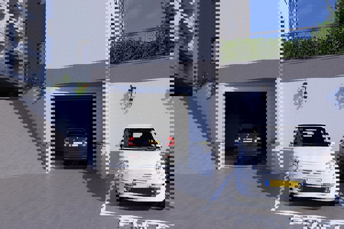 Appartamento con due camere da letto in un edificio di nuova costruzione