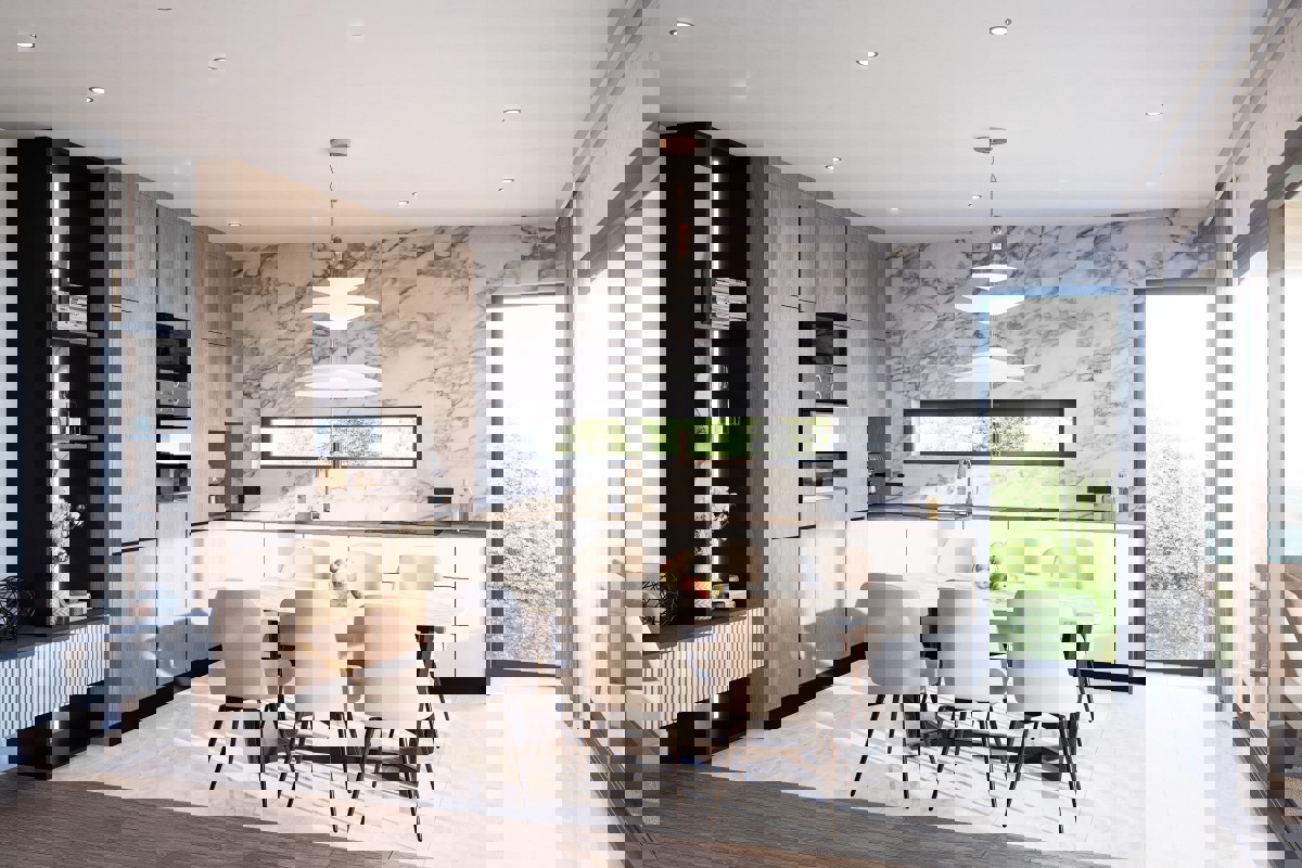 Lussuoso appartamento con tre camere da letto in ottima posizione