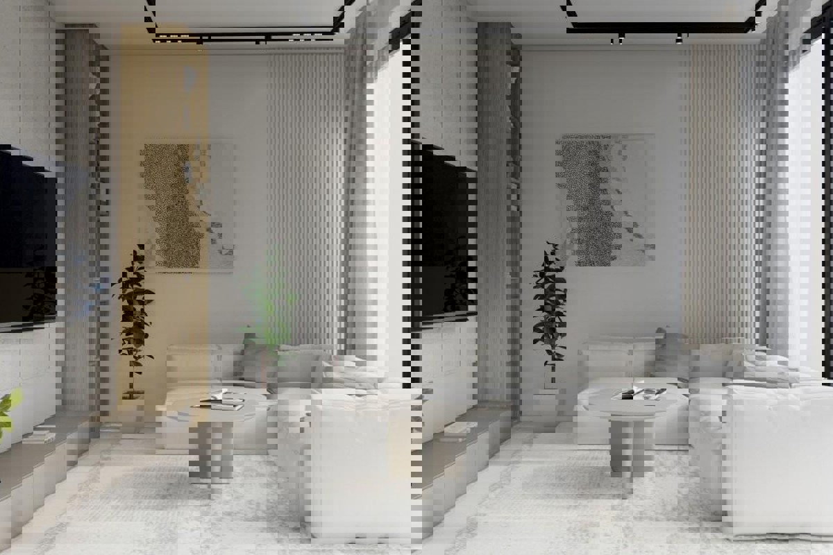 Moderno appartamento con giardino vicino a Rovigno