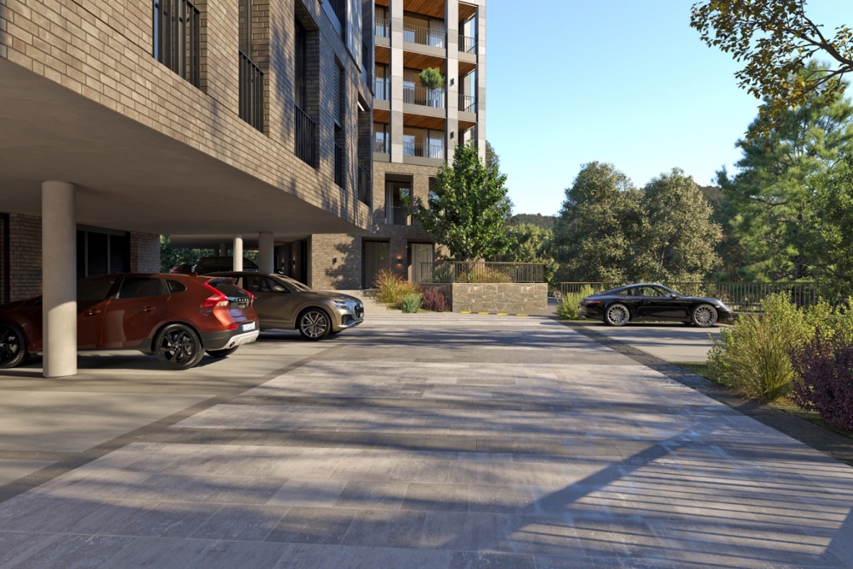 Attico in un nuovo edificio in ottima posizione