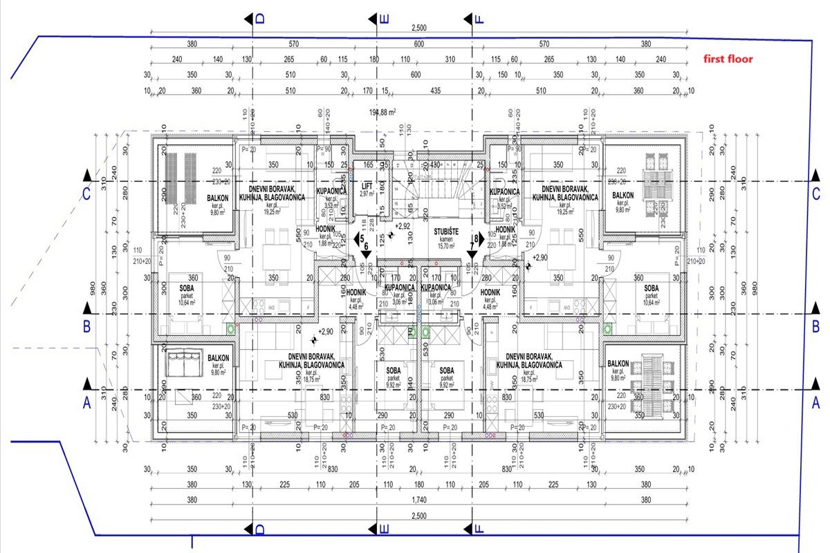 Appartamenti moderni in prima fila al mare