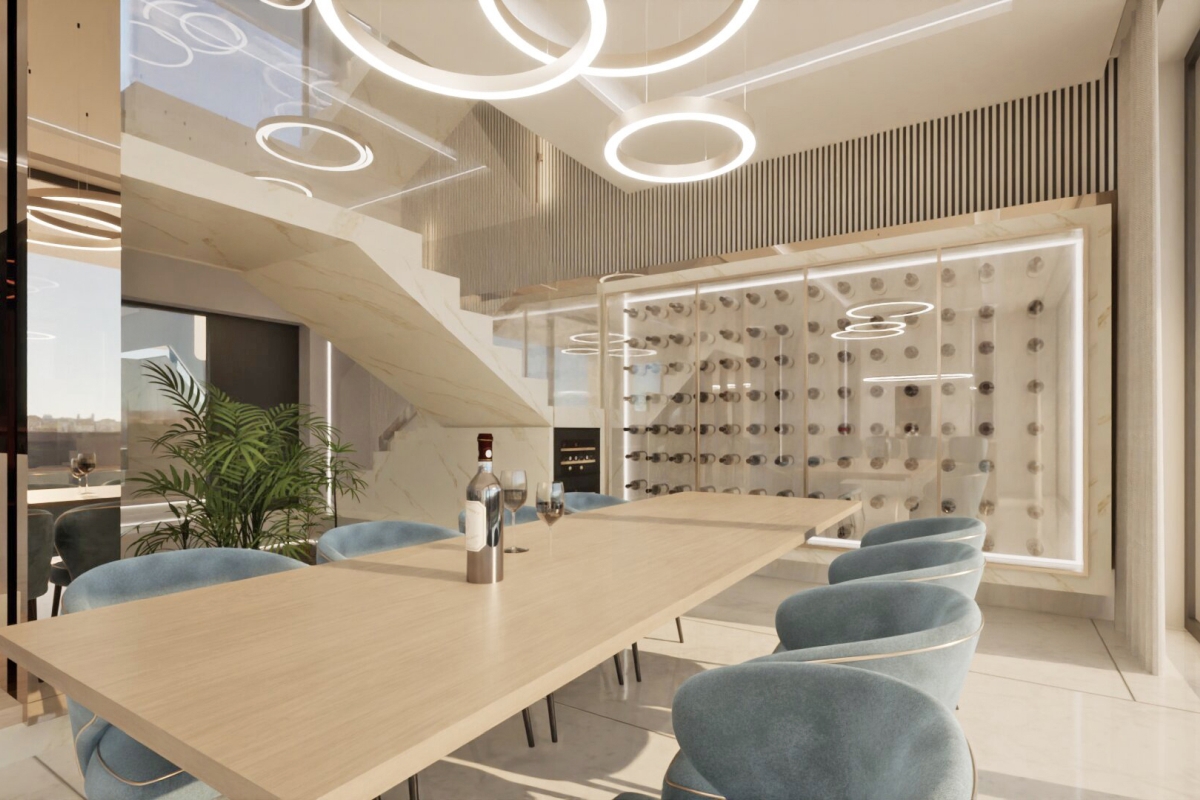 Villa di lusso di nuova costruzione con due piscine