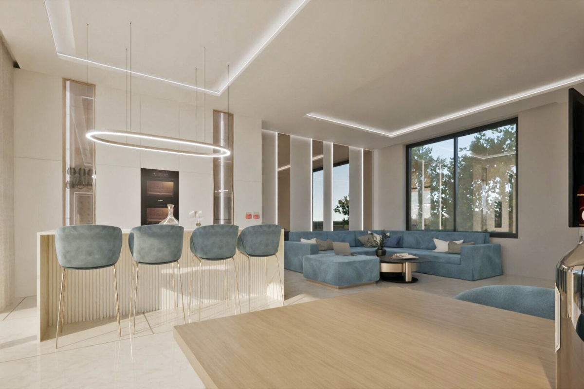 Villa di lusso di nuova costruzione con due piscine