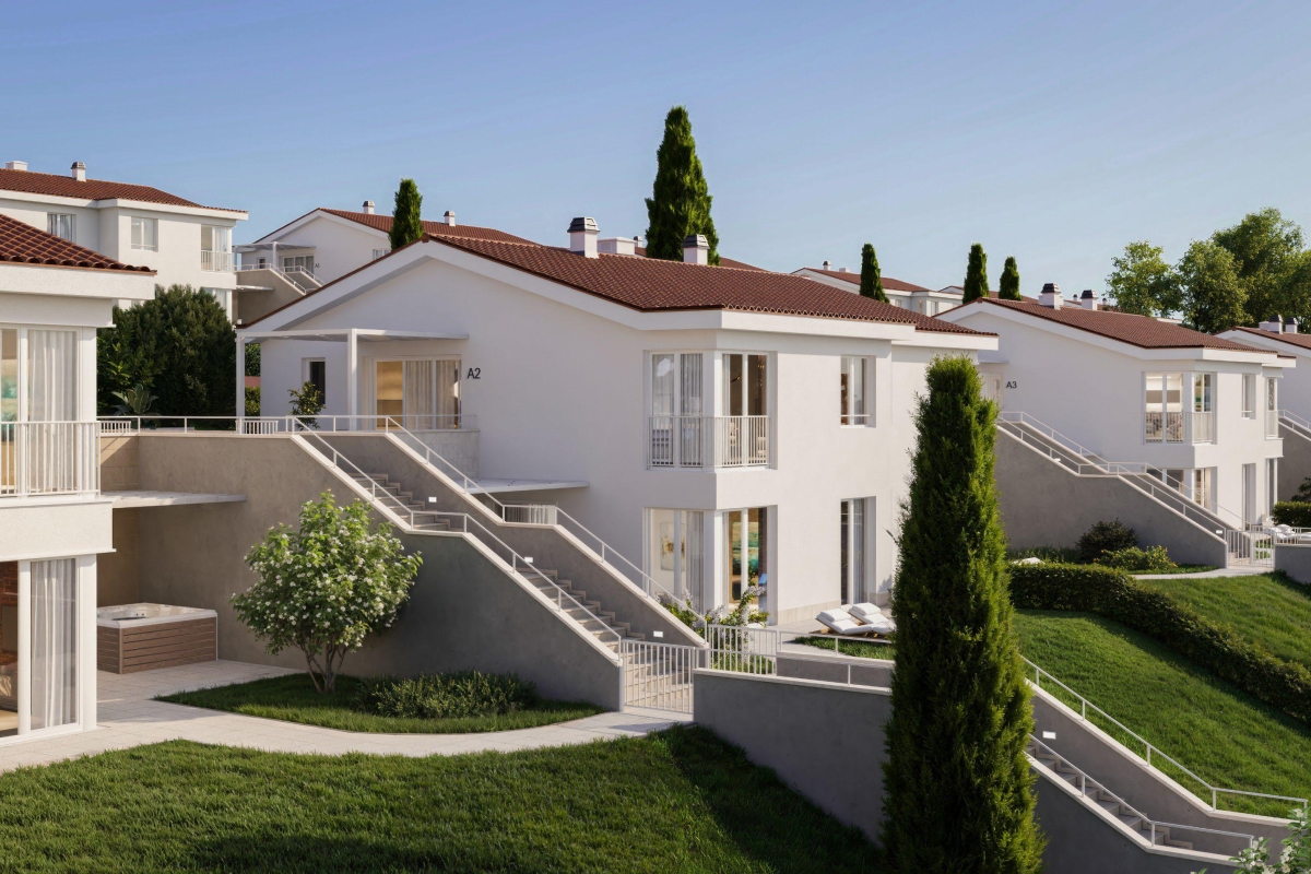 Esclusivo attico con tre terrazze