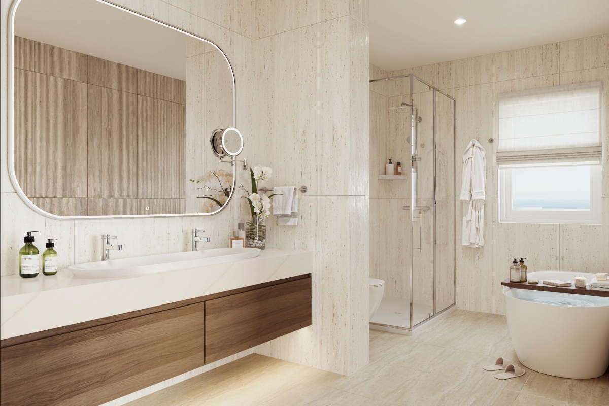 Esclusivo attico con tre terrazze