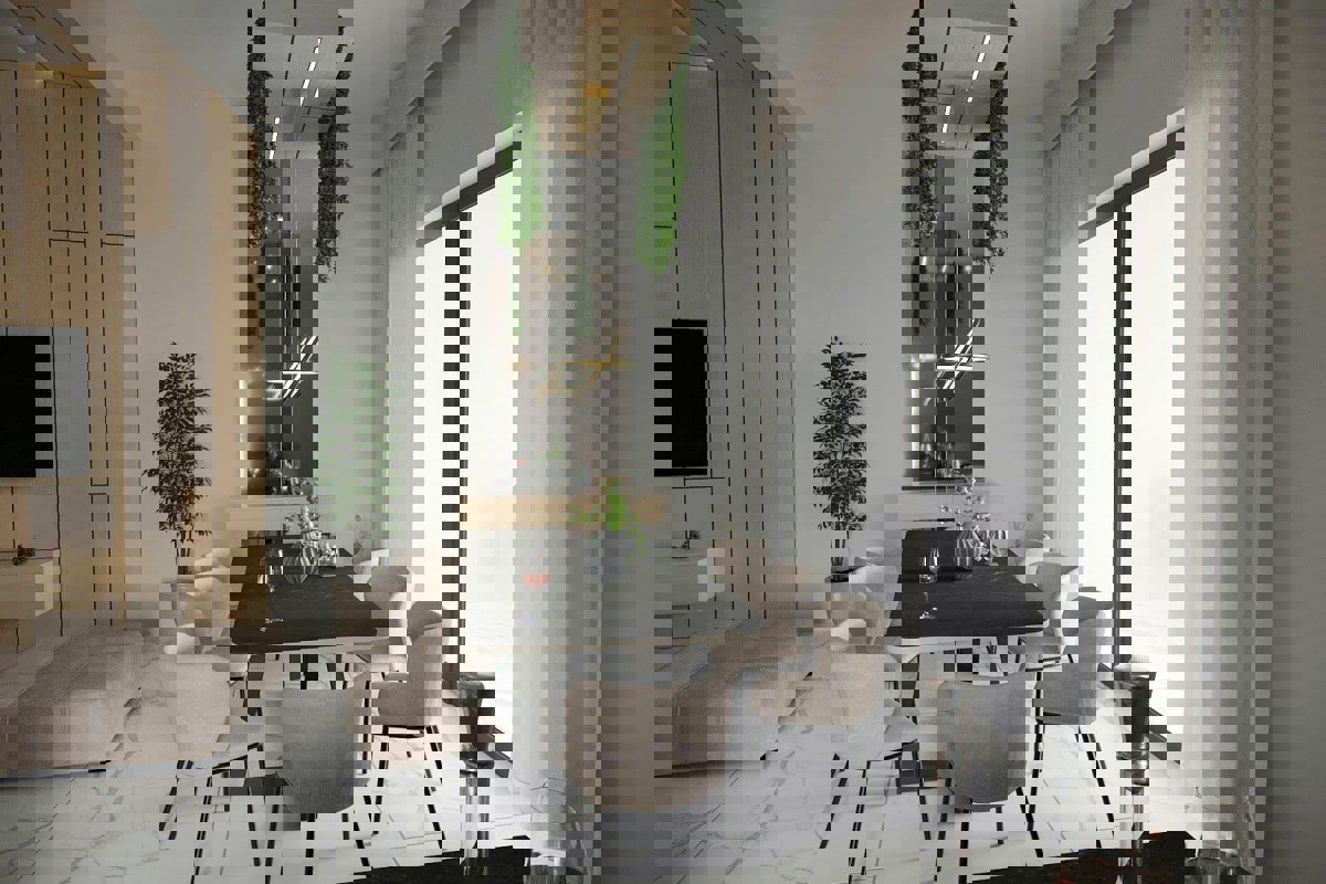 Attico di lusso in un nuovo edificio con piscina privata