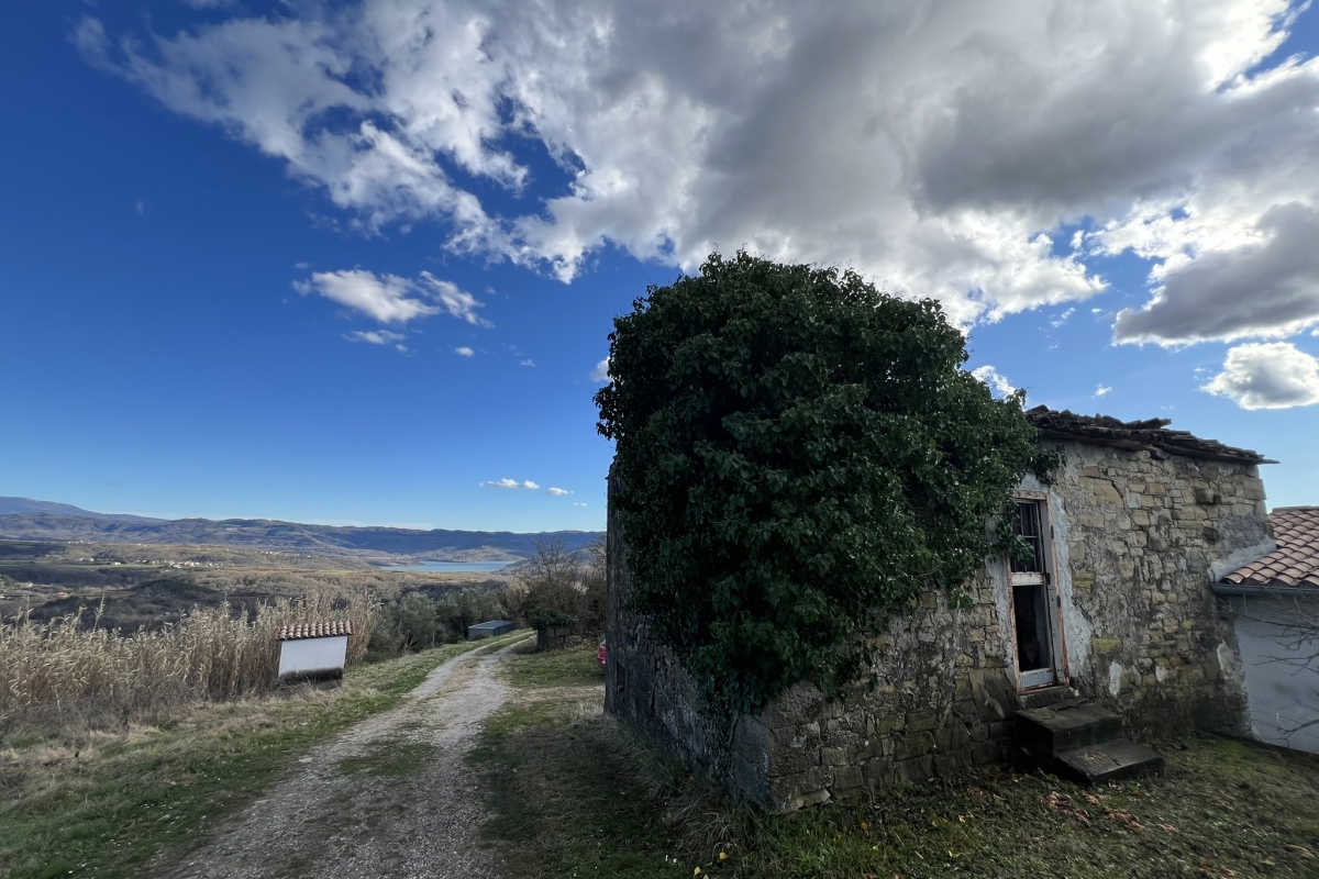 Tenuta unica di 17 ettari con vista panoramica su Motovun e sul lago di Butoniga