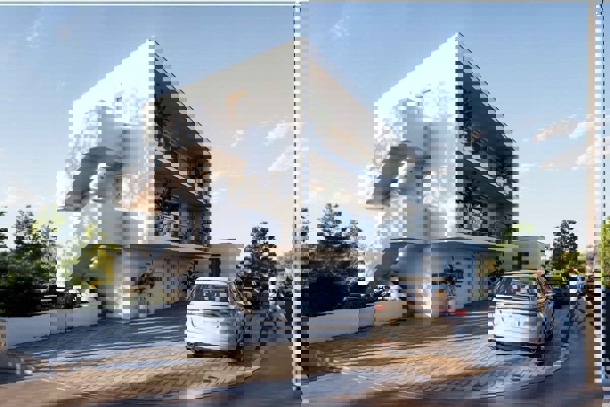 Appartamento con vista mare in un nuovo edificio