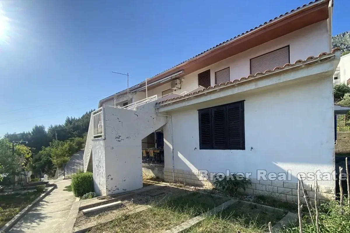 Palazzina con vista sul mare aperto