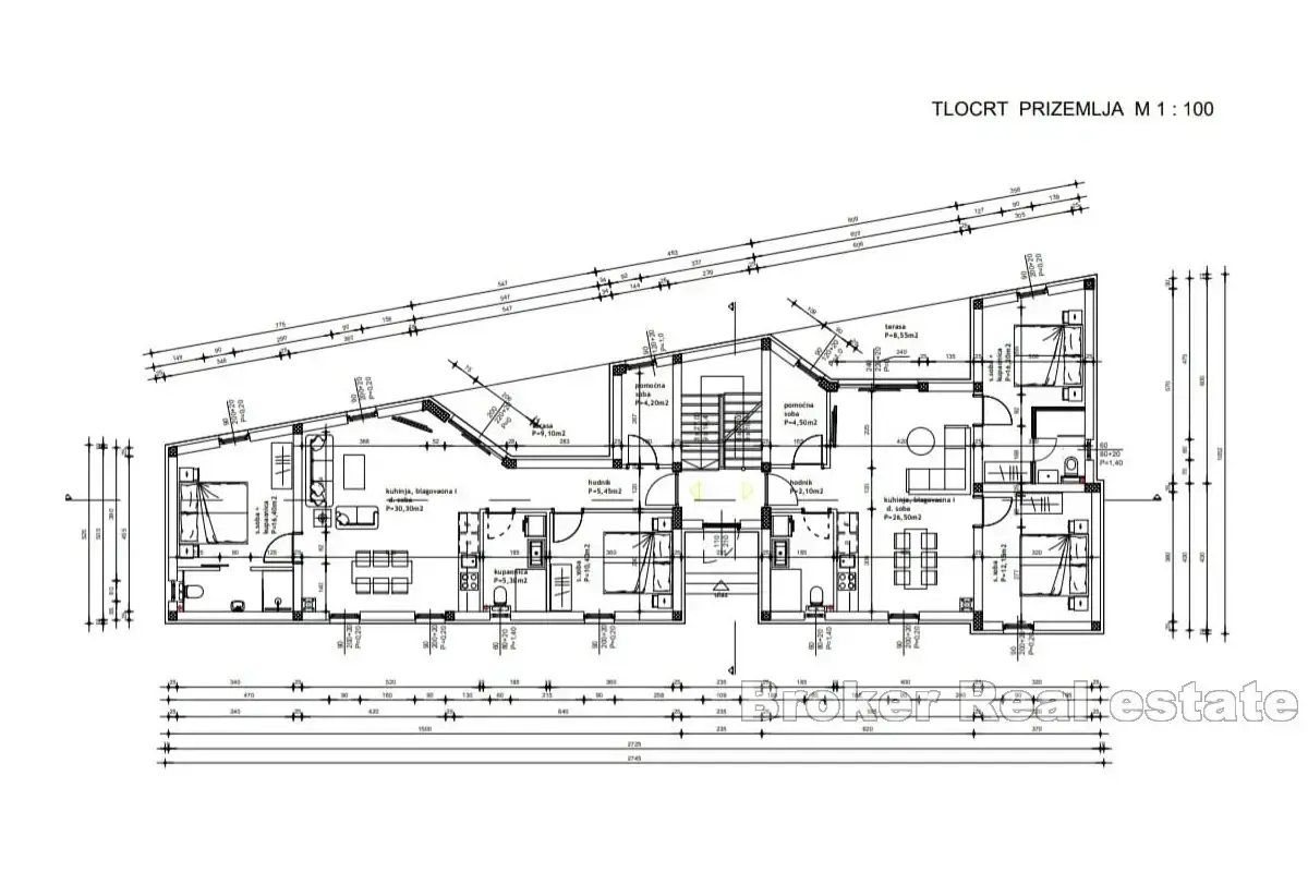 Appartamento al piano terra con vista mare