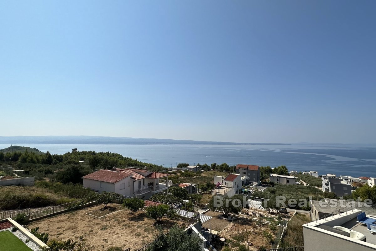 Villa con appartamento unico con vista mare