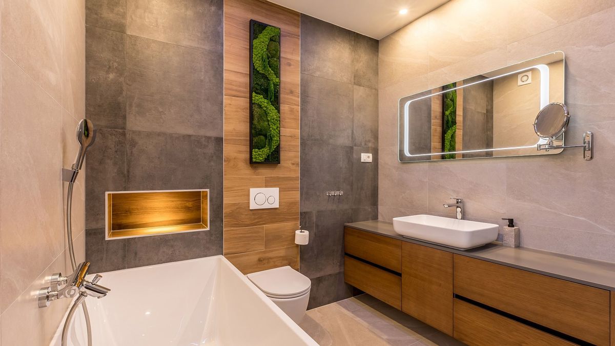 Villa moderna con vista panoramica sul mare