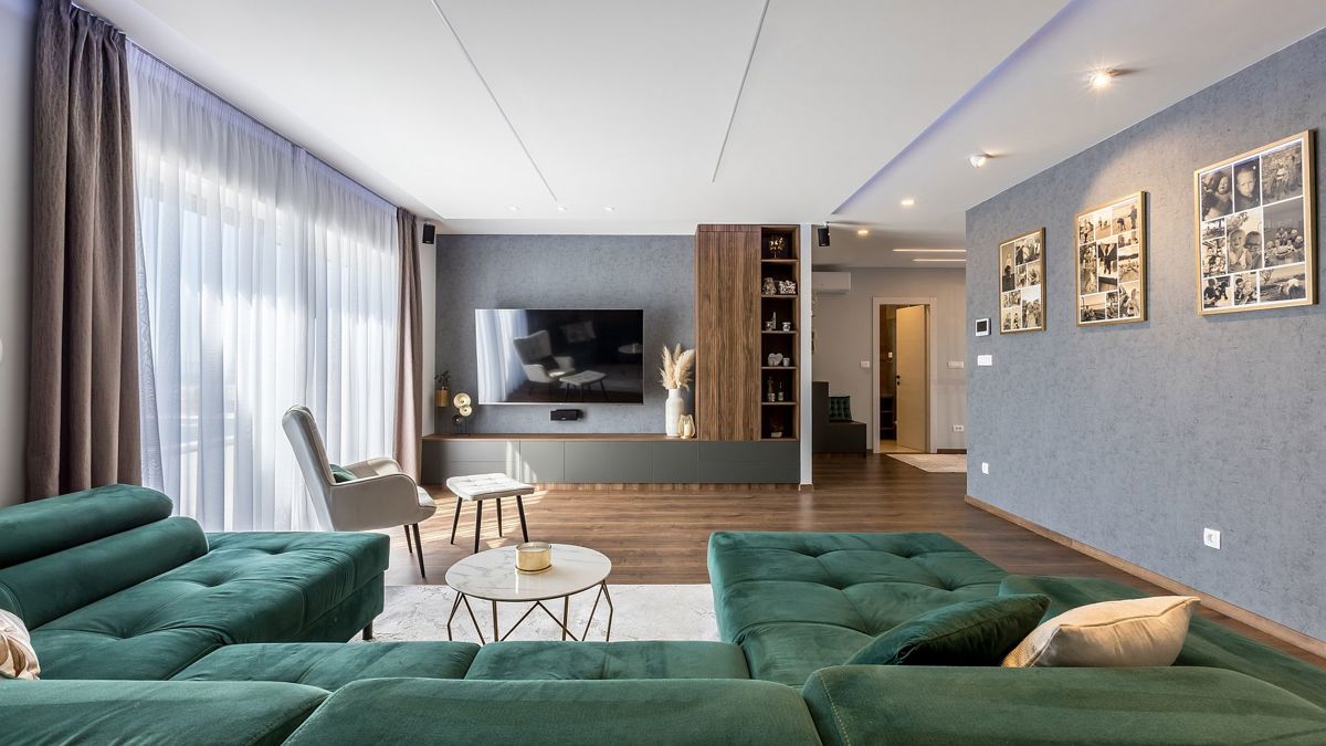 Villa moderna con vista panoramica sul mare