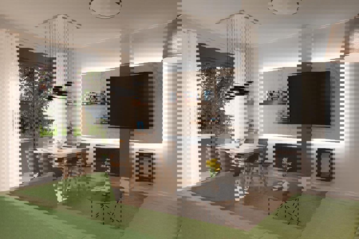 Appartamento con due camere da letto e terrazza sul tetto