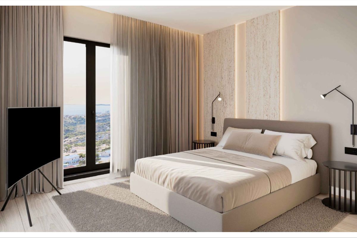 Splendido appartamento in un nuovo edificio con vista mare
