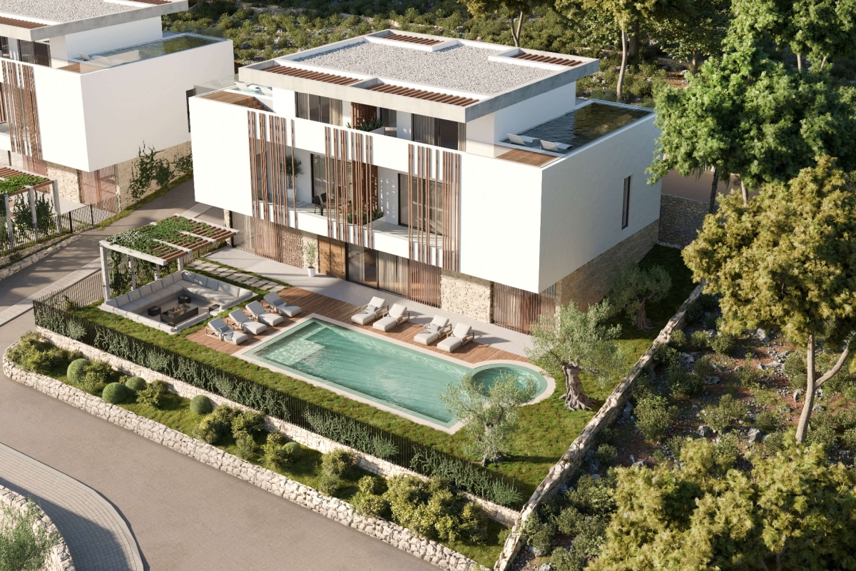 Terreno edificabile esclusivo in prima fila sul mare con progetto