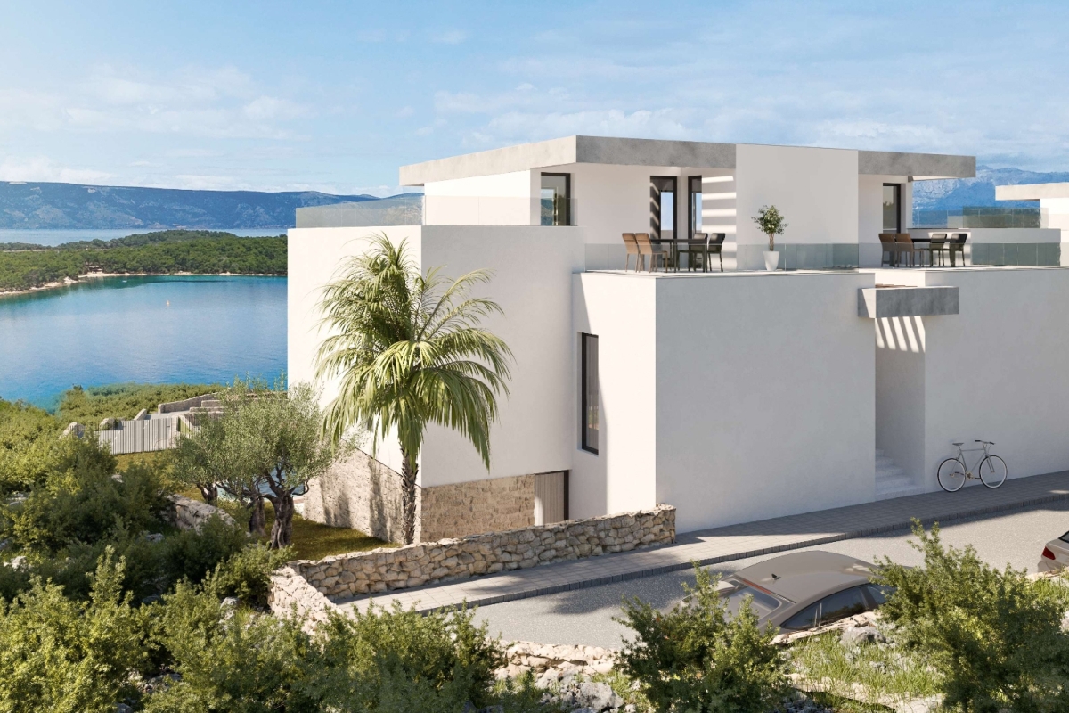 Terreno edificabile esclusivo in prima fila sul mare con progetto